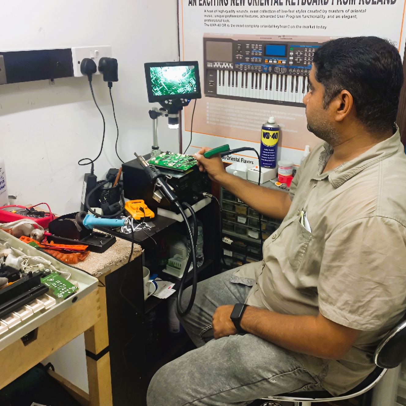 Instrument repair Abu Dhabi speaker repair