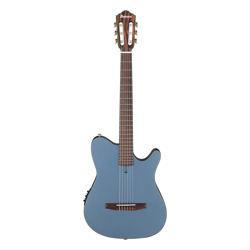 Ibanez FRH10N-IBF - Nylon Classical Electric Guitar | Indigo Blue Metallic Flat