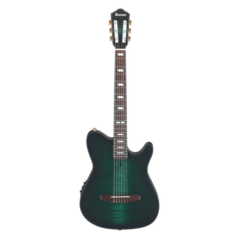 Ibanez FRH20FMN-DGL Classical Electric Guitar | Deep Emerald Green Low Gloss
