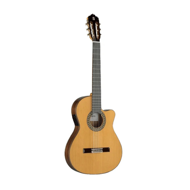 Alhambra 5 P CT E2 – Electro Classical Cutaway Guitar with Case | Gloss