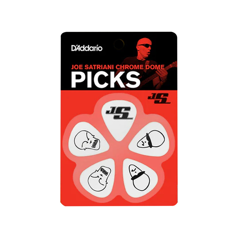 Joe Satriani Signature Guitar Picks White Medium 10-Pack