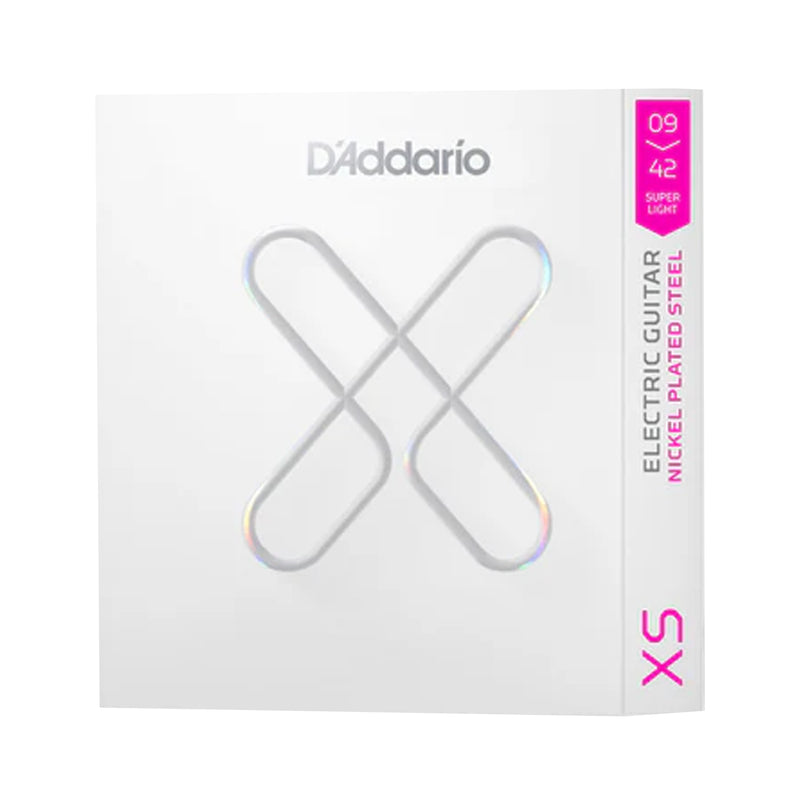 D'Addario XSE0942 XS Nickel Coated Electric Guitar Strings 9-42