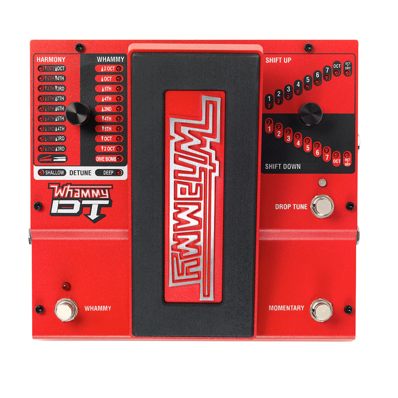 DigiTech WHAMMYDTV-01 – Pitch Shifting & Drop Tuning Pedal