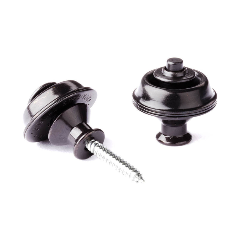 Dunlop SLS1033BK Straplok Strap Retainers | Black