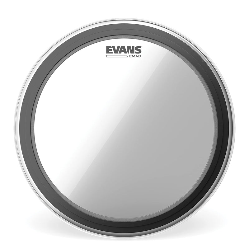 Evans BD22EMAD EMAD 22" Clear Bass Drumhead | Level 360