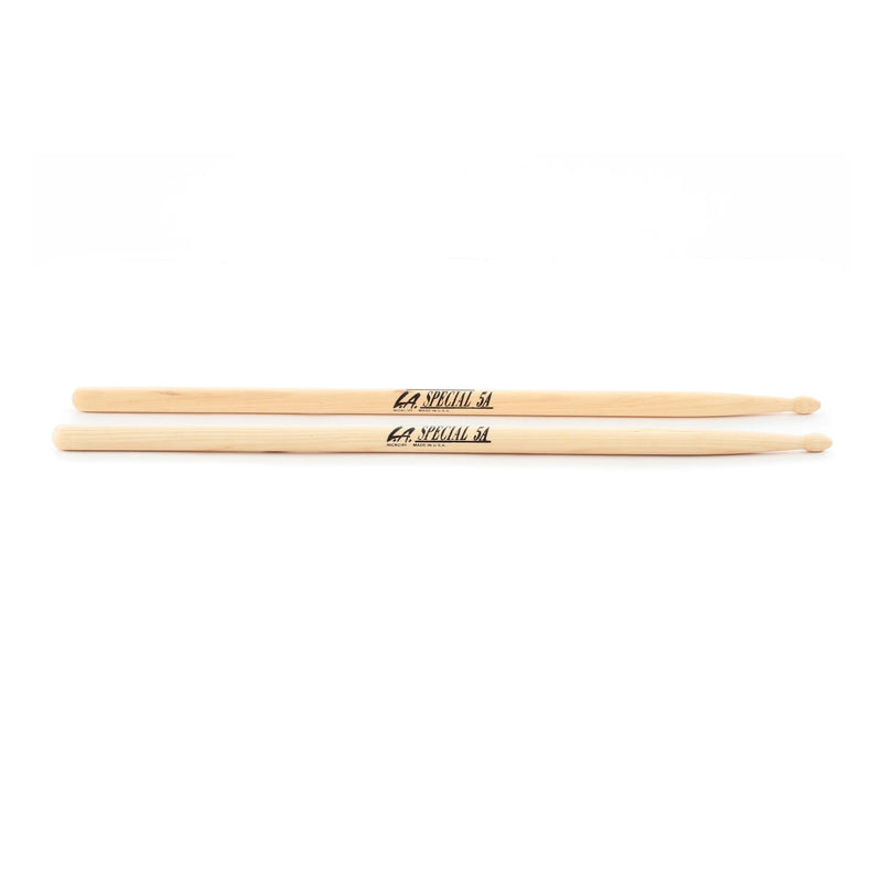 Promark LA5AW 5A Hickory Drumsticks | Wood Tip