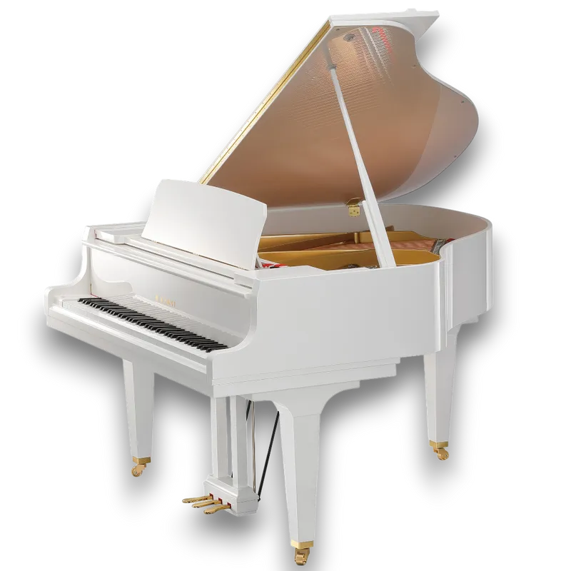 Kawai GL-30 WH/P JP Grand Piano With Bench | White Polish (Japan)