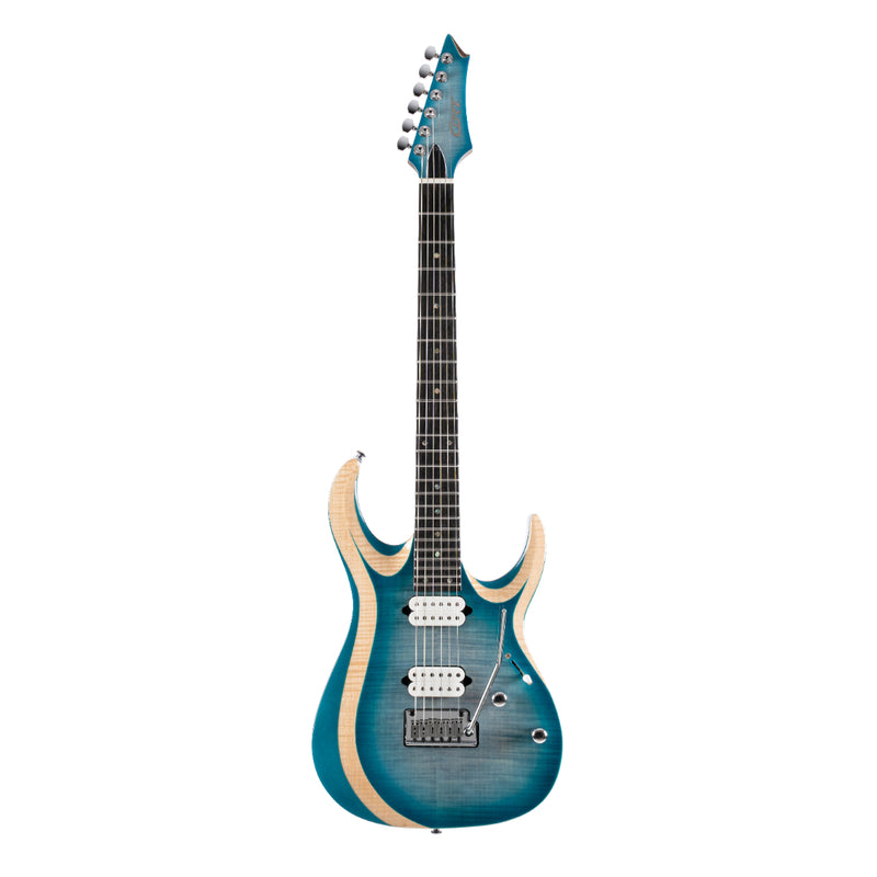 Cort X700 DUALITY II W/BAG-PIB Electric Guitar | Polar Ice Burst