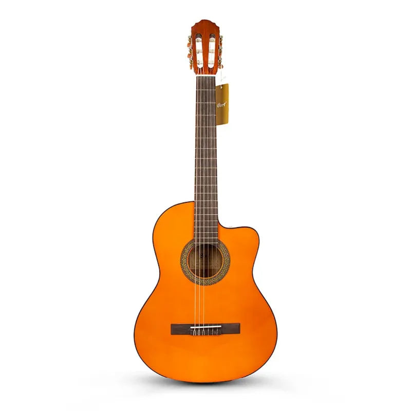 Cort AC100CDX-YT Classical Guitar with Case | Yellow Tint