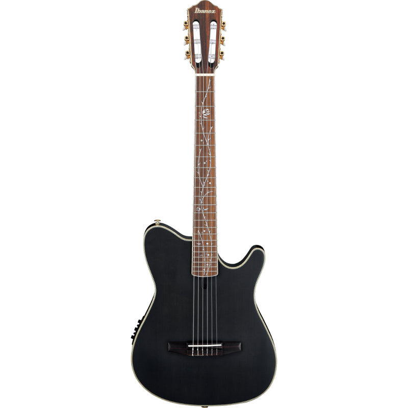 Ibanez TOD10N-TKF - Acoustic Electric Guitar | Transparent Black Flat