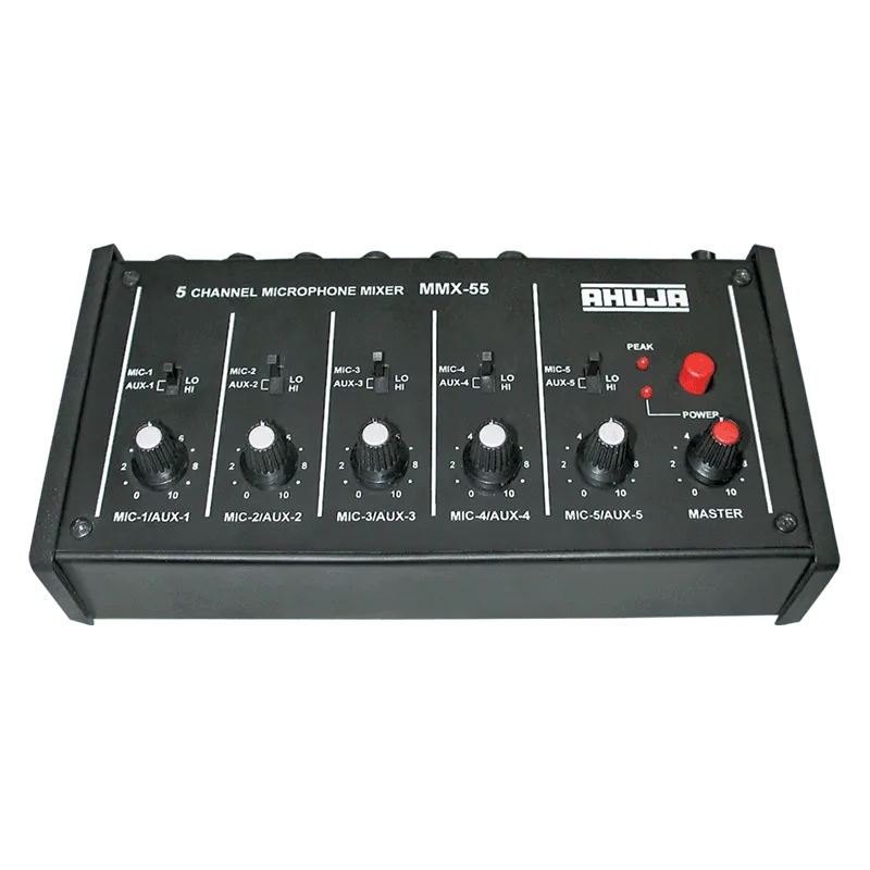 Ahuja MMX55 PA Audio Mixer