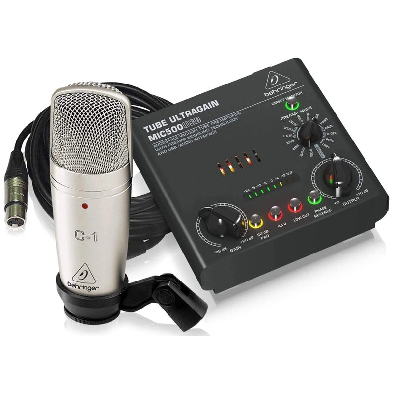 Behringer Voice Studio Recording Bundle