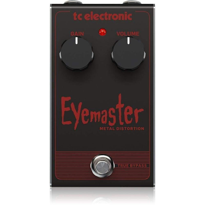TC Electronic Eyemaster Metal Distortion Effects Pedal