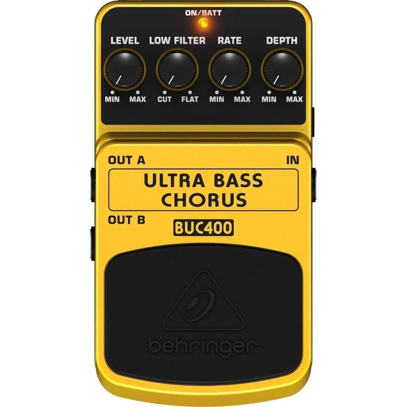 Behringer BUC400 Ultra Bass Chorus Effects Pedal