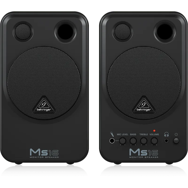 Behringer MS16PAIR Active Monitor Speakers