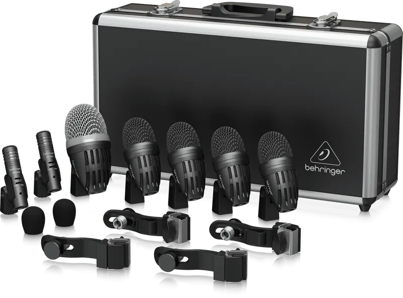 Behringer BC1500 7-Piece Drum Microphone Set for Studio and Live Applications