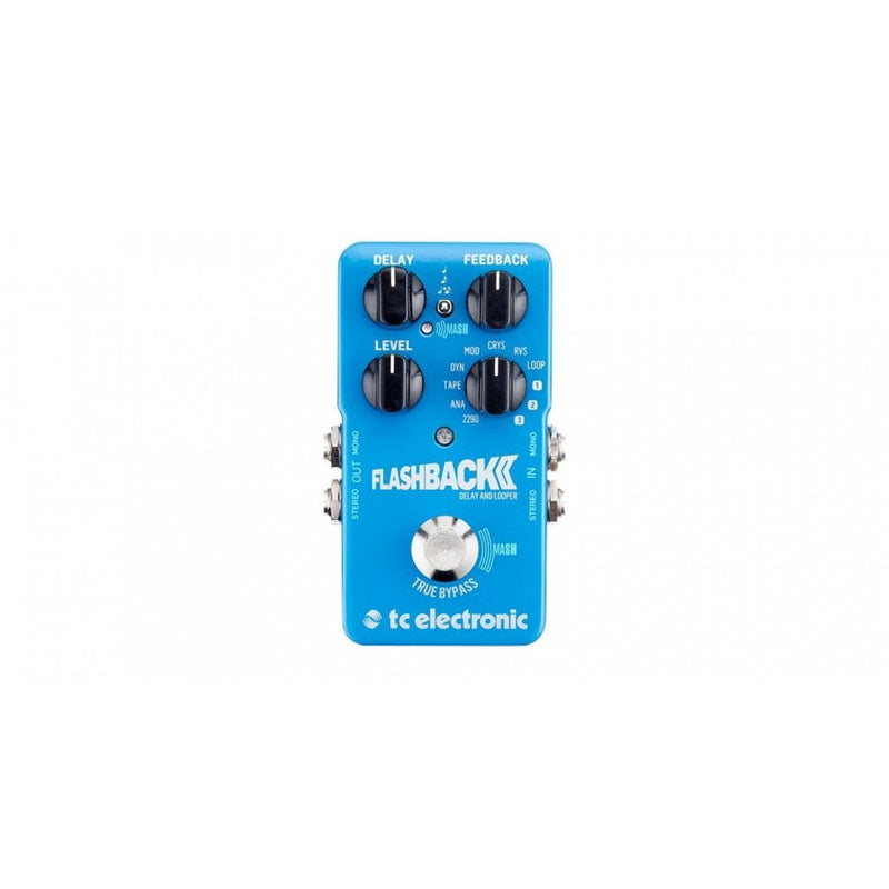 TC Electronic Flashback 2 Delay and Looper - Compact Delay With Tons Of Features And MASH Pedal