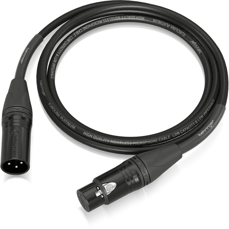 Behringer PMC-150 Platinum Performance 1.5 m (5 ft) Microphone Cable with XLR Connectors