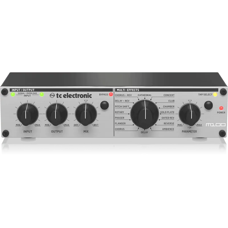 TC Electronic M100 Stereo Multi-Effects Processor with Legendary TC Reverbs and Effects