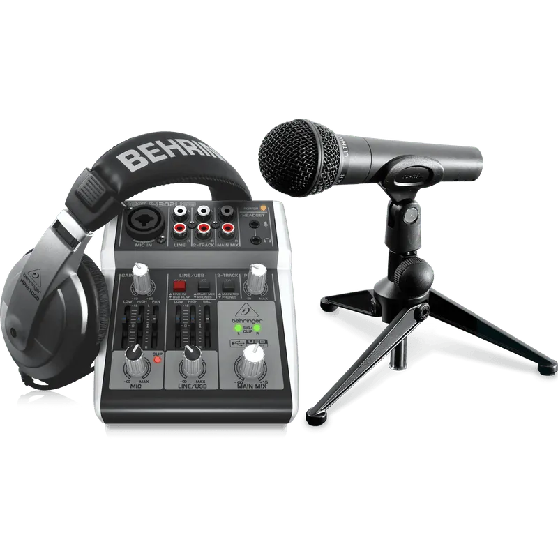 Behringer Podcastudio 2 USB Bundle