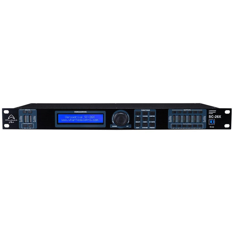 Wharfedale Pro VERSADRIVE SC-26X 2-In 6-Out Speaker Processor
