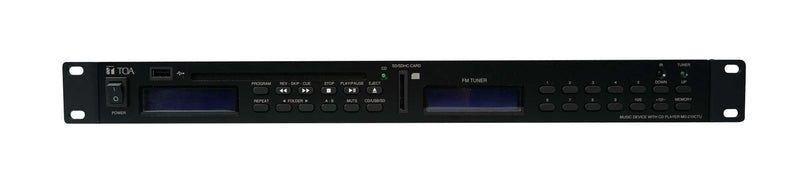 TOA MD210CTUEB CD/ USB/ SD-Card Audio Player